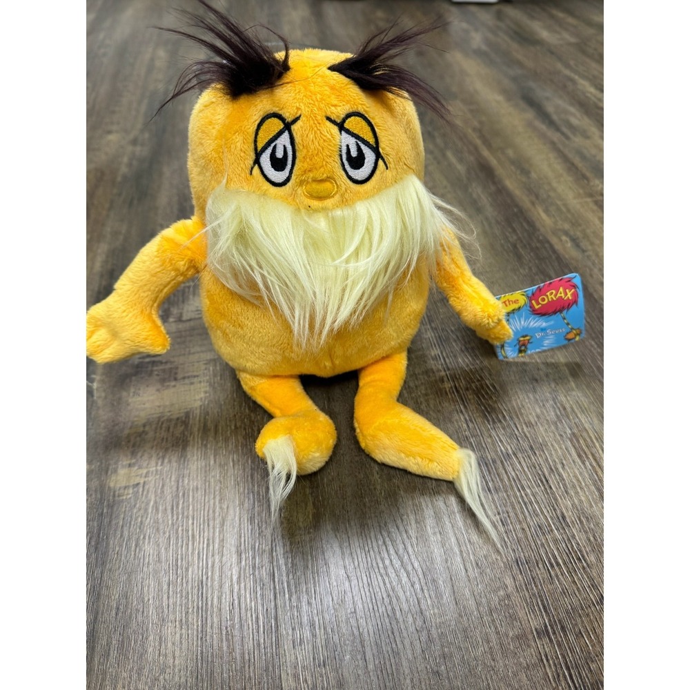 Kohl's Cares Plush Toy The Lorax Stuffed Animal S Yellow Soft 14 inch Plush